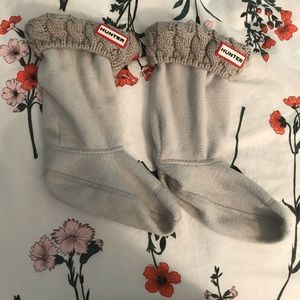 Hunter Boot Cable Knitted Socks